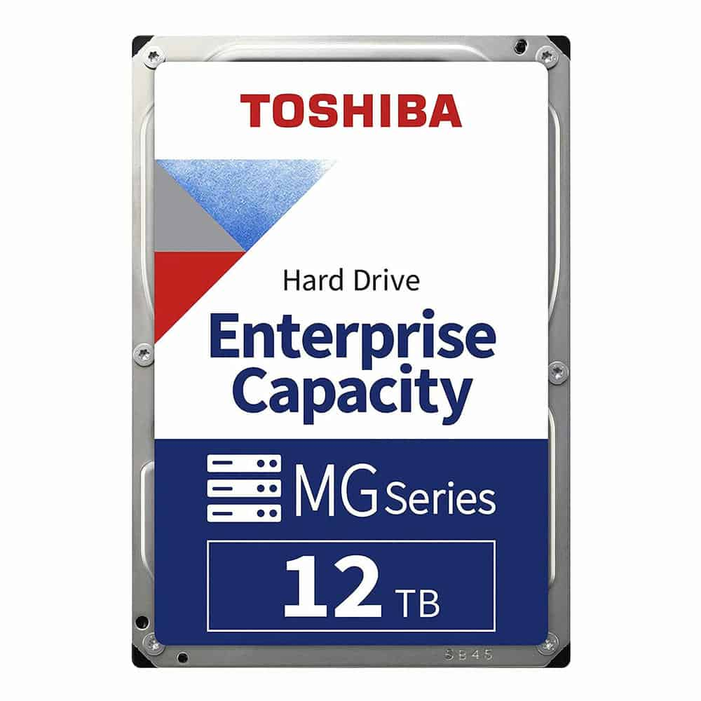 Toshiba Enterprise 12TB 3.5- Enterprise SATA HDD-Hard Drive 7200rpm